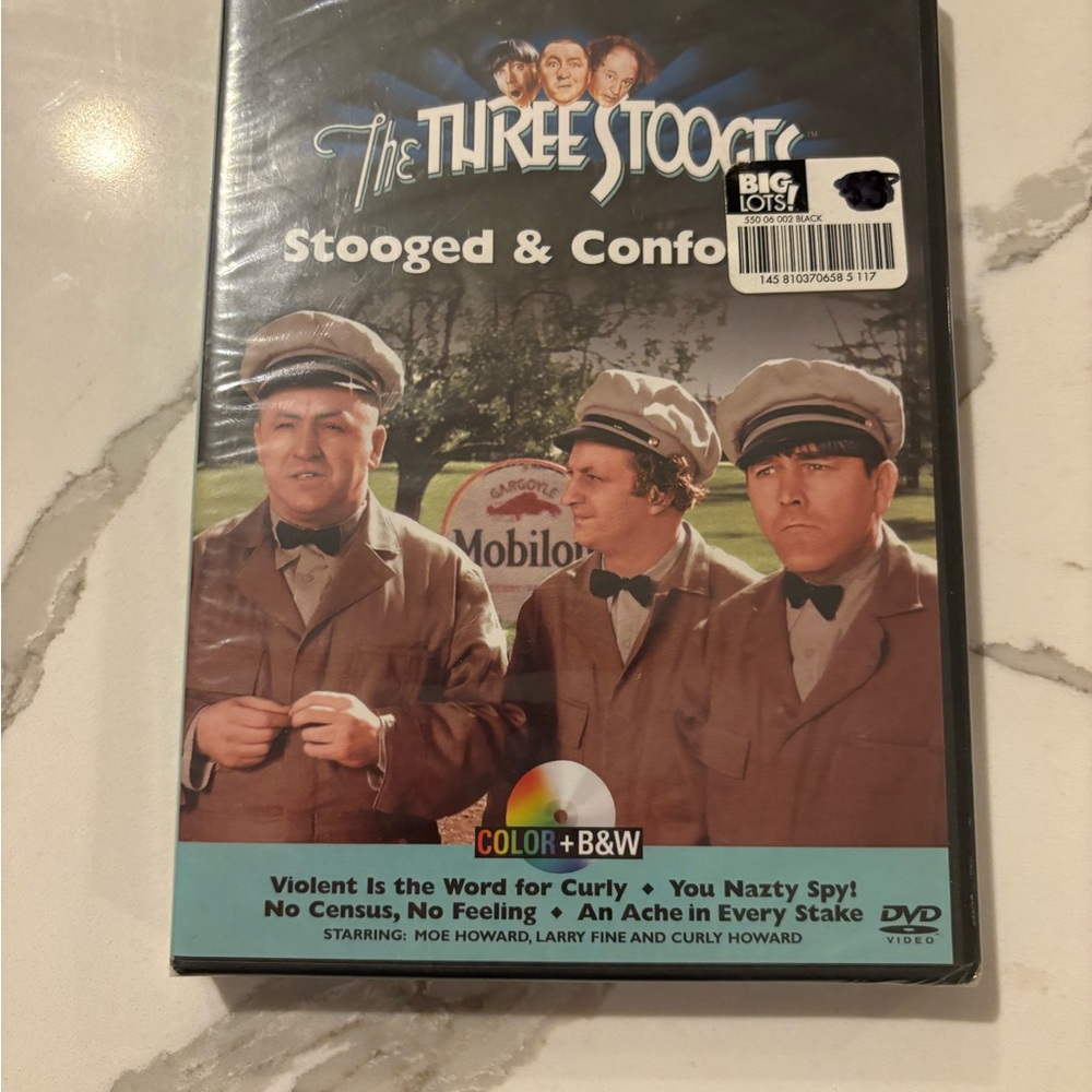 The Three Stooges Stooge & Confoosed DVD